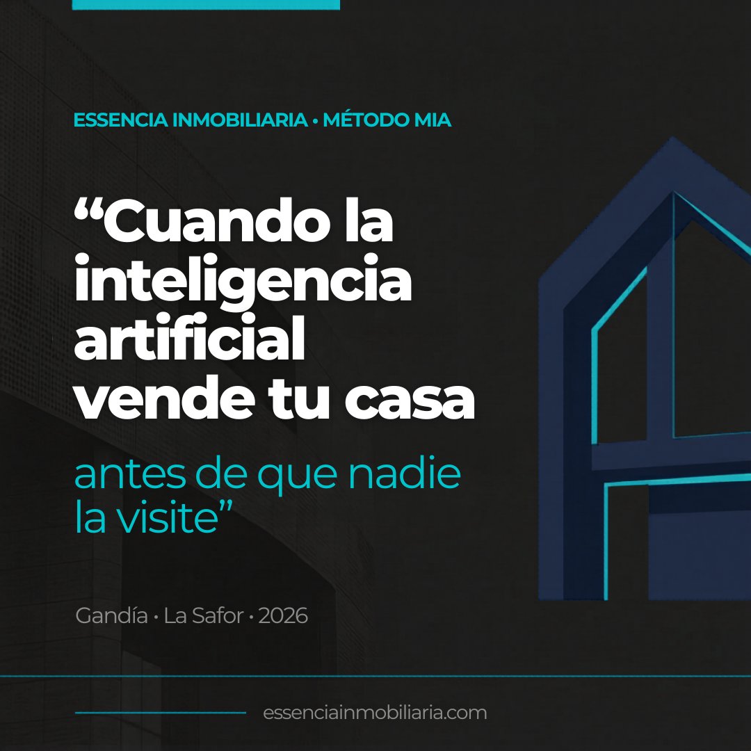 Inteligencia artificial para vender casa en Gandía - Método MIA Essencia